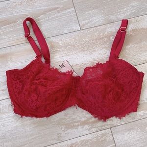 Victoria Secret Red lace bra